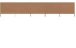 vidaXL 5-teiliges Windschutzgewebe 600 x 80 cm Taupe