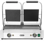 HENDI Kontaktgrill - Doppelversion halb glatt, halb gerillt, 230V/3600W,