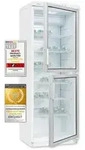 Exquisit Glast&uuml;rk&uuml;hlschrank GKS350-2-GT-280D weiss | 320 l Nutzinhalt | Wei&szlig;