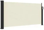 vidaXL Seitenmarkise Ausziehbar Creme 100x300 cm