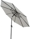 SIENA GARDEN Bosco Mittelstockschirmanthrazit/hellgrau &Oslash; 300 cm