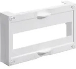 Hager universN Abdeckung Verteilerfeld, 250x150x56mm, Kunststoff, Schnellschlie&szlig;end,