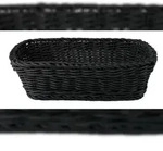 Saleen Korb Neutral 31 x 21 x 9 cm Synthetik Schwarz