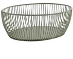 APS Korb -SVART- in smoke green 24 x 19 cm, H: 8 cm