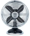H.Koenig JOE50 Tischventilator / Retro-Design / Metall / schwarz
