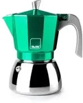 IBILI - Elba Green Espressokocher, 6 Tassen, 300 ml, Aluminiumguss, Edelstahlboden,