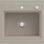 Villeroy & Boch Villeroy&Boch Rechteckiges Sp&uuml;lbecken, Keramiksp&uuml;le Subway Style 60