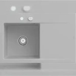 Villeroy & Boch Villeroy&Boch Sp&uuml;lbecken, K&uuml;chensp&uuml;le Subway Style 45 Steam