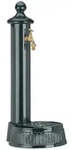 Relaxdays Standbrunnen, Antik-Stil, Nostalgie, Garten, Terrasse, Wasserhahn, Becken,
