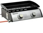 Outsunny - Gasgrill - 48,5L x 46B x 21H cm - silber