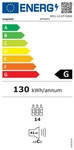 Exquisit Weink&uuml;hler WS1-12-GT-030G schwarz | 43 l Nutzinhalt | 5-18&deg;C 