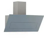 Klarstein SleekAir Dunstabzugshaube, A+++, 717 m3/h, Touch 90 cm Grau