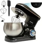 Briebe KM1164 Knetmaschine K&uuml;chen, 5L Edelstahlsch&uuml;ssel, 6 Geschwindigkeiten