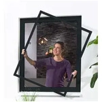 Hecht Fliegengitter Fensterbausatz fl&auml;chenb&uuml;ndig 100x120 braun 101025202-VH
