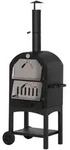 Outsunny - Pizzaofen - 63Lx54Wx161Hcm - Schwarz