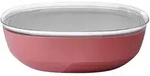 Mepal SILUETA Servierschale mit Deckel 4000 ml Vivid Mauve