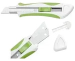 Wedo 78 92118 Cutter - 18 mm, gr&uuml;n/wei&szlig;