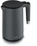 Arendo Wasserkocher 1,5 l, 2000 W, Edelstahl-Innenbeh&auml;lter, Doppelwand,