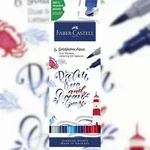 Faber Castell Aqua Dual Marker Gofa 0,4 mm LetteringSea 6er