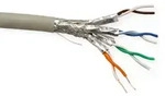 ROLINE S/FTP Kabel, Cat.6A (Class EA), LSOH, Massivdraht, 100 m