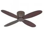 CasaFan 313282W ECO PLANO II Deckenventilator 132 cm, Walnuss, WLAN