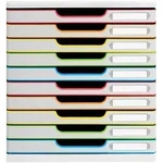 Exacompta 302913D 1x MODULO A4 - 10 Laden Black Office - Regenbogen
