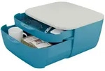 LEITZ Cosy Schubladenset mit 2 Schubladen, blau