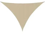 vidaXL Sonnensegel Beige 7x5x5 m 100% Polyester Oxford