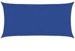 vidaXL Sonnensegel 160 g/m2 Rechteckig Blau 3x6 m HDPE