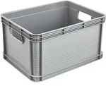 Keeeper - Aufbewahrungsbox Polypropylen 20L Nordgrau 40x30x22 cm - Kollektion...