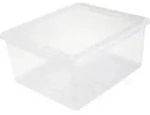 keeeper bea Kunststoff Aufbewahrungsbox 18 L Transparent 33,5 x 39 x 18 cm