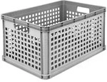 Keeeper - Transportbox Polypropylen 64L Nordgrau 60x40x32 cm - Kollektion Robert