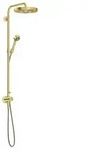 Hansgrohe AXOR One Showerpipe mit Thermostat und Kopfbrause 280 1jet EcoSmart