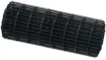 vidaXL Eurozaun Grau 0,4 x 10 m PVC-beschichtetes Eisen