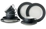 Ritzenhoff & Breker DOPPIO Kaffeeservice 12-teilig Anthrazit