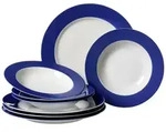 Ritzenhoff & Breker DOPPIO Tafelservice 8-teilig Indigo Blau