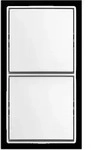 Busch-Jaeger Kombi Schalter/Schalter AP 2601/6/2601/6 APJ524 2TKA00005525