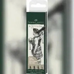 Faber Castell Tuschestift Pitt Artist Pen 4er schwarz