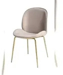 Lalee.Avenue Kayoom Stuhl Charlize 110 2er-Set Beige / Messing