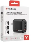 Verbatim GaN Charger 100W, Drinnen, AC, Schwarz