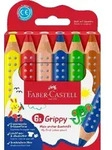 Faber Castell Buntstift Grippy 10 mm 6er Set