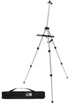 ECD Germany Aluminium-Staffelei &ndash; h&ouml;henverstellbar 50&ndash;156 cm, ultraleicht &
