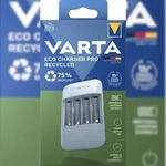 Varta Akku NiMH, Universal Ladeger&auml;t, Eco Charger Pro Recycled, ohne Akkus, f&uuml;r
