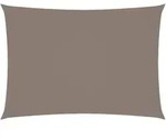 vidaXL Sonnenschirmsegel rechteckiges Oxford-Gewebe 3x5 m Taupe Modell Balcon Guard