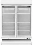 Tiefk&uuml;hlschrank Mit Glast&uuml;r - 2-T&uuml;rig Modell D 920, Ma&szlig;e: B 1370 X T 700 X H 1985