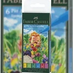 Faber Castell Tuschestift Pitt Artist Pen B 6er Springtime