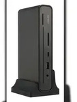 ASUS Triple Display USB-C Dock Duo DC301 Kabelgebunden Schwarz