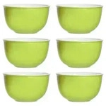 Ritzenhoff & Breker DOPPIO M&uuml;slischale 14 cm gr&uuml;n 6er Set