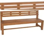 CLP Teakbank Augusta teak/240 cm