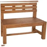 CLP Teakbank Augusta teak/120 cm